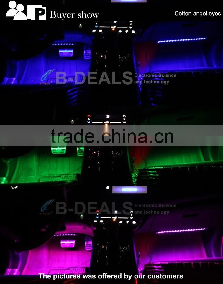 B-deals 18 pieces 5050 RGB LED emitter rgb strip led light