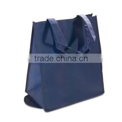 cheap black foldable non-woven shopping bag