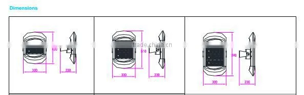Aluminum Lamp Body Material and LED Light Source 80w-240w LED Tunnel Light