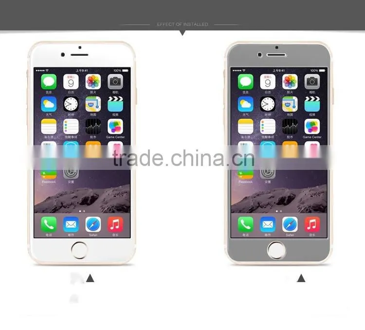 Factory wholesale privacy tempered glass screen protector for iphone 6s 6s plus