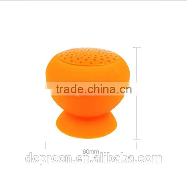 2015 silicone loud voice outdoor waterproof bluetooth speaker