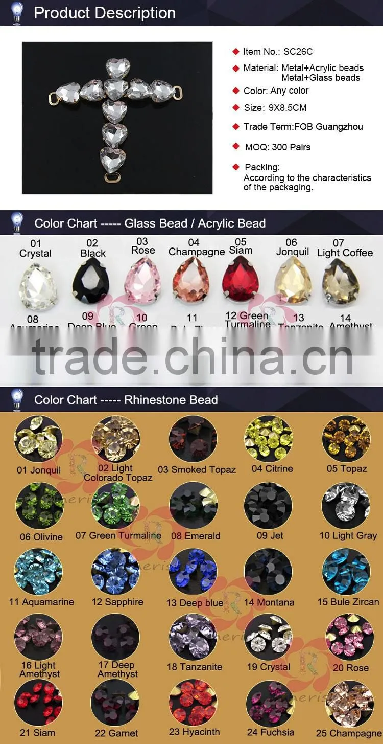 glass beads,acrylic beads,rhinestone sandal chain,shoe ornament for girls