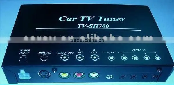 Hot sell PAL/NTSC Selectable car tv tuner box