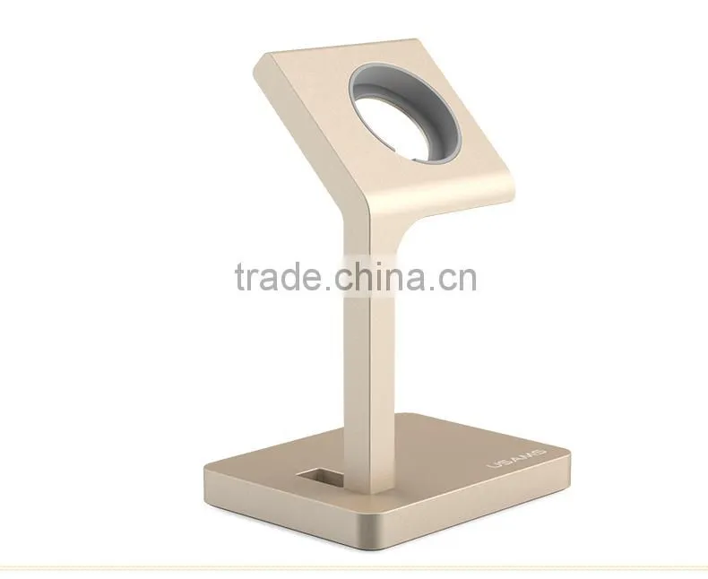 Original USAMS Aluminum Metal Charging Stand Holder Rechargeable Bracket For 42MM Apple Watch MT-3917