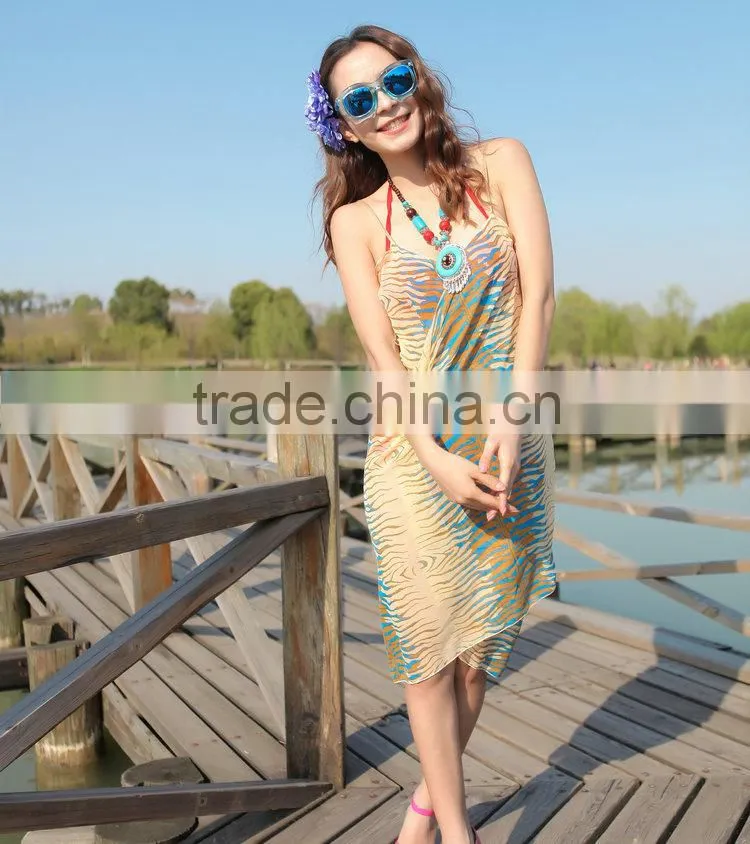Chinese wholesale printed sexy women beach towel