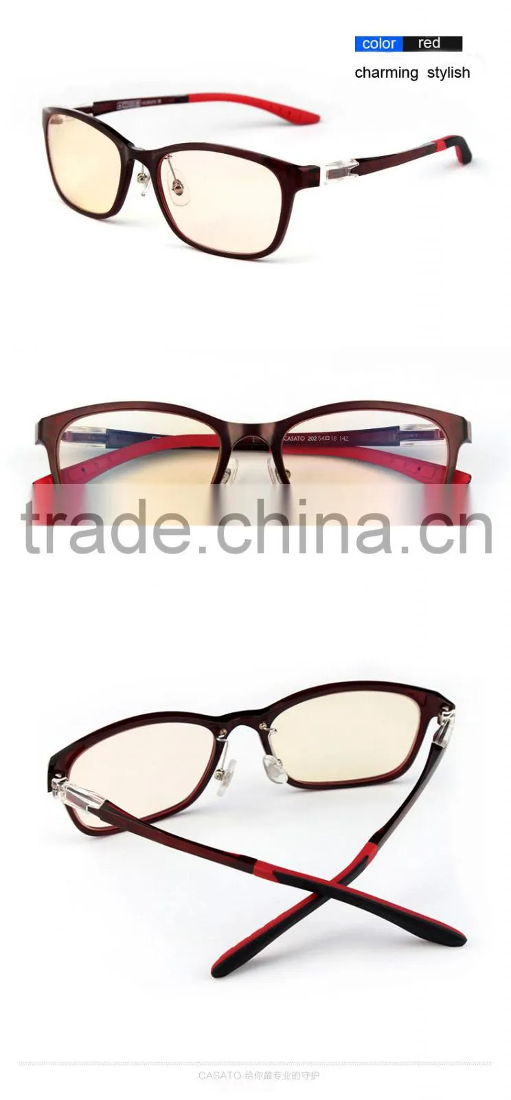 2016 fashion optical glasses Anti Blue Light Computer Glasses