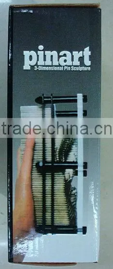 High Quality 3D pin art sculpture,Metal Sculpture