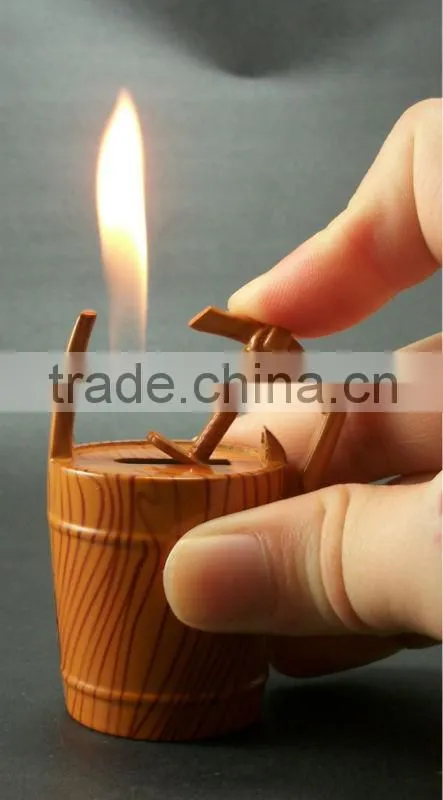 Bucket Shape Normal Flame Lighter