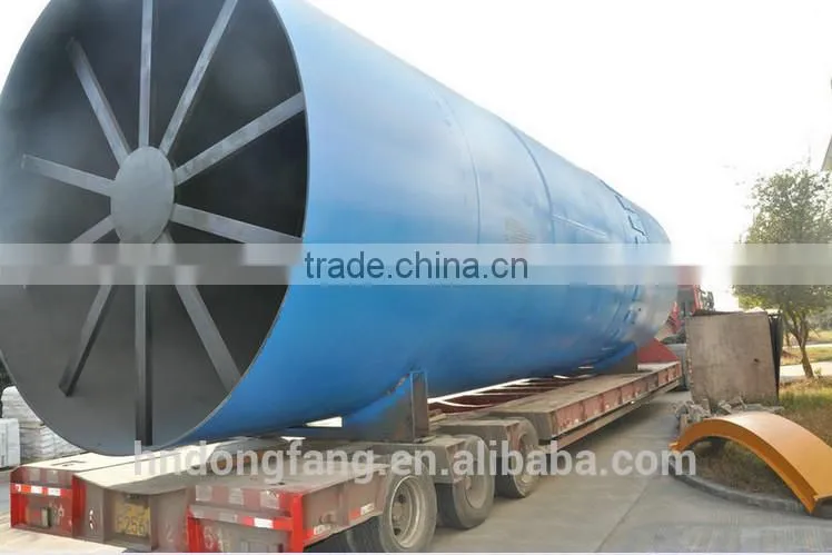 Energy-saving rotary kiln for activated carbon with large capacity