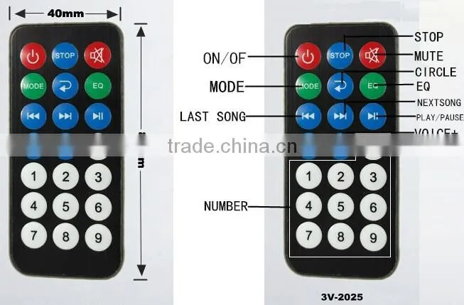JR-G006 bluetooth mp3 decoder board built in speaker
