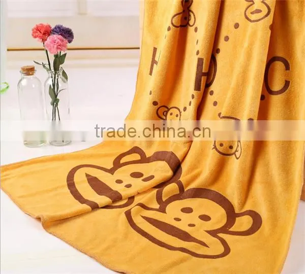 wholesale cooling printing thin polyester bath towel