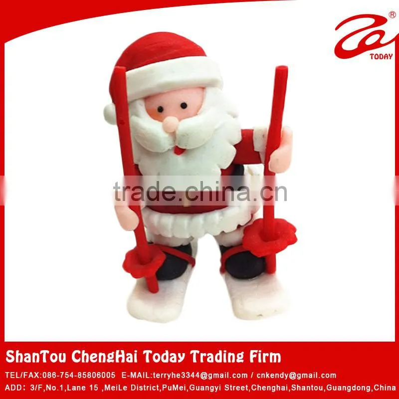polymer clay christmas craft snowman costume