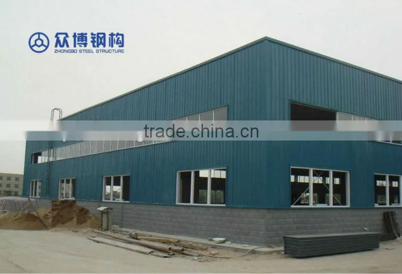 construction prefabricated Steel structure plant/workshop/warehouse