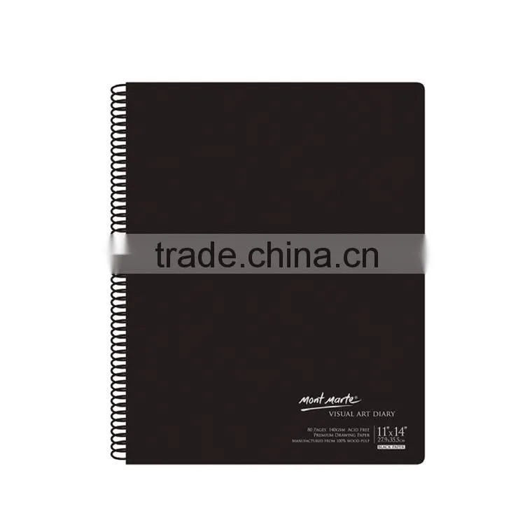 Professional High Quality 11''*14'' 140gsm 80 Pages Visual Art Diary