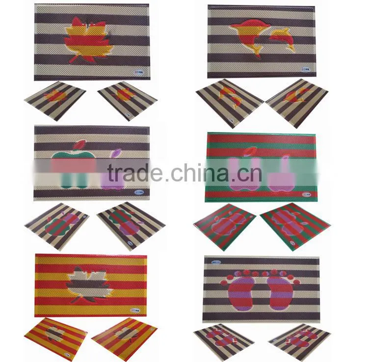 commercial plastic carpet floor price per meter china supplier anti slip mat
