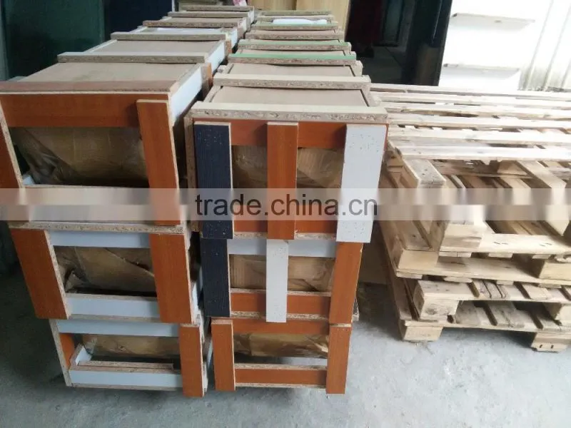 Panel wood office hanging file cabinet