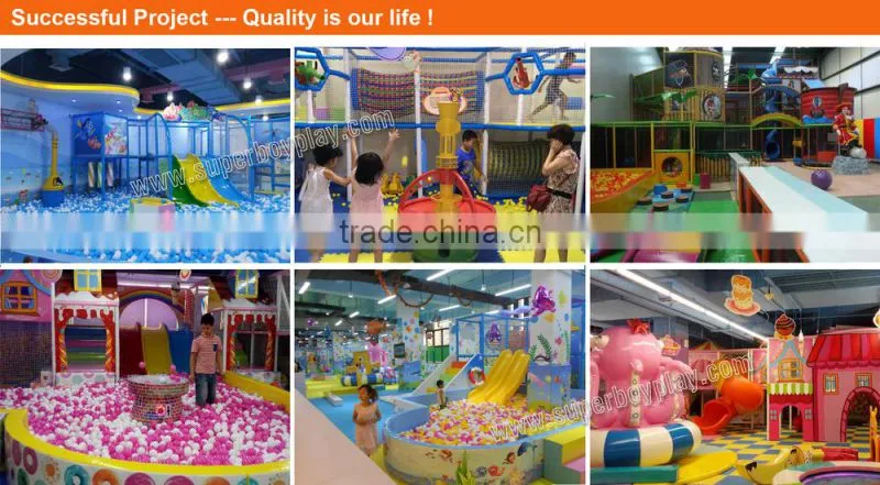 2015 popular design China Supplier Price Lovely Soft kids Indoor Playground