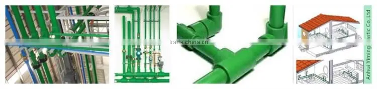 YiMing standard inches ppr pipe sizes