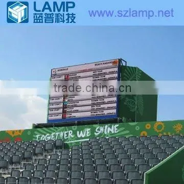 Outdoor LED display for broadcasting