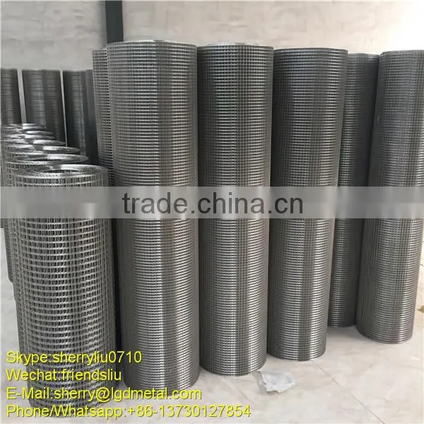 Low Carbon steel Hot Dipped Galvanized Welded Wire Mesh of high quality---WMSL008