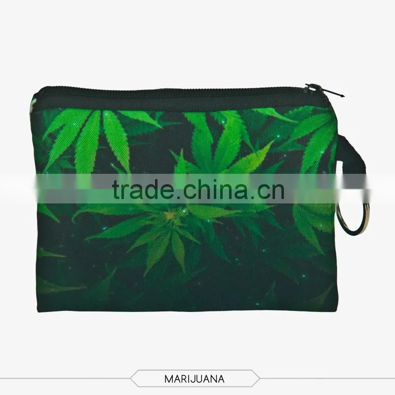 New Design Wholesale 3D Full Print Small Custom Ladies Coin Purse