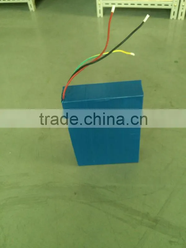 Customized polymer 60v 20ah li-ion battery pack for electric scooter, motocycle, UPS