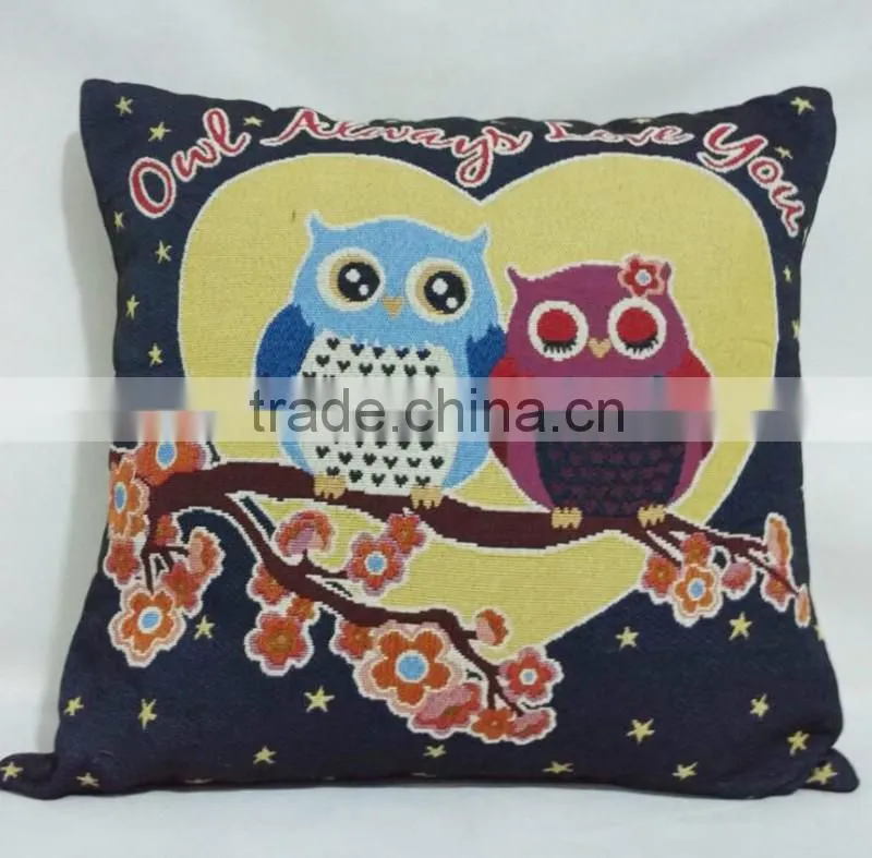 Plus Chinese style hand embroidered pillow cover, latest design cushion