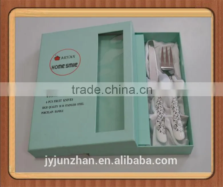 OEM Home Smile 12pcs forks and knives by Junzhan Stainless Steel Products Co.,Ltd