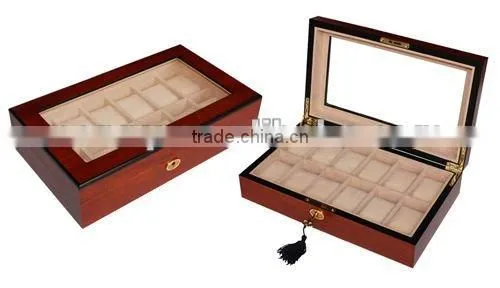 Luxury antique wooden watch box