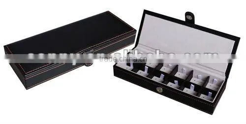High gloss mahogany Wooden cufflink packaging box