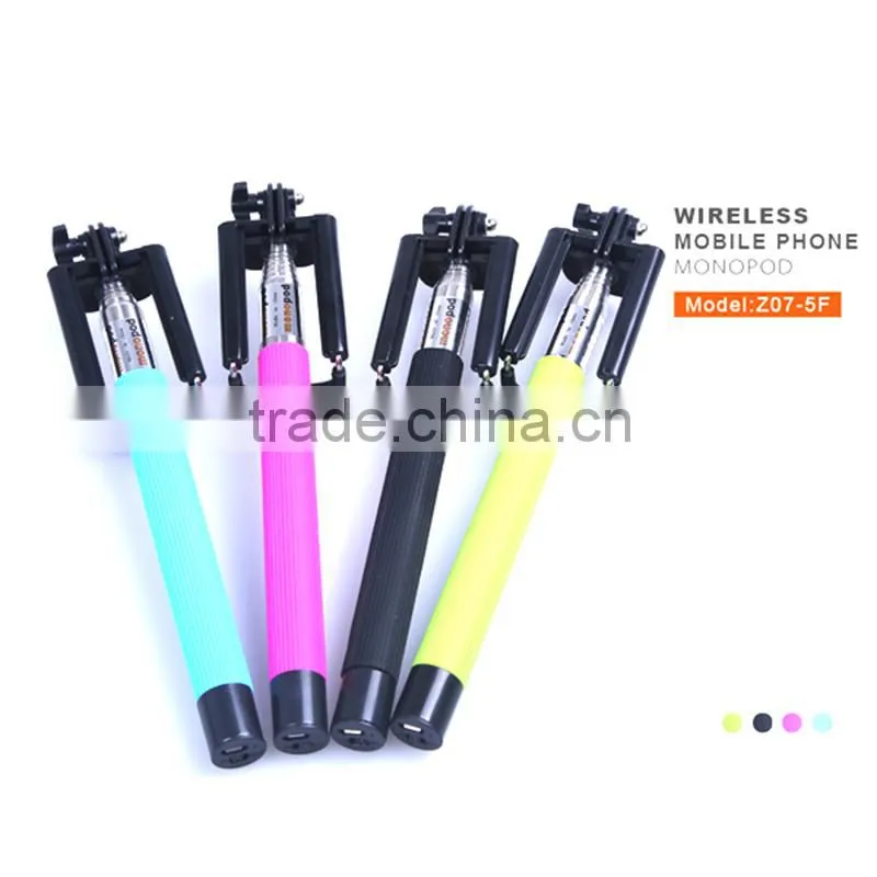 Wireless mobile phone selfie stick for nokia lumia made in china