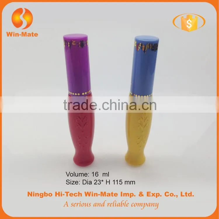 2015 new arrival 115*23mm color special mascara tube