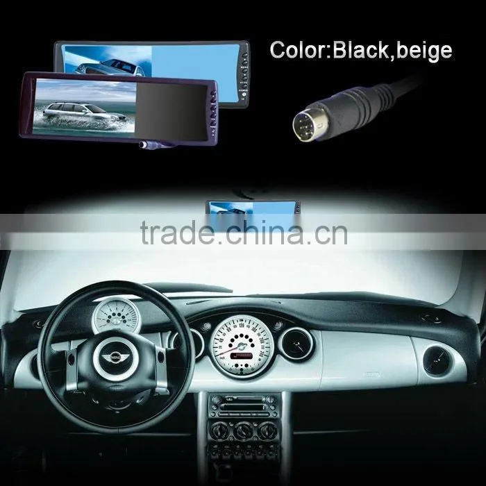 Suoer slim 1080p 7 inch hdmi inches tft lcd color monitor flush mount