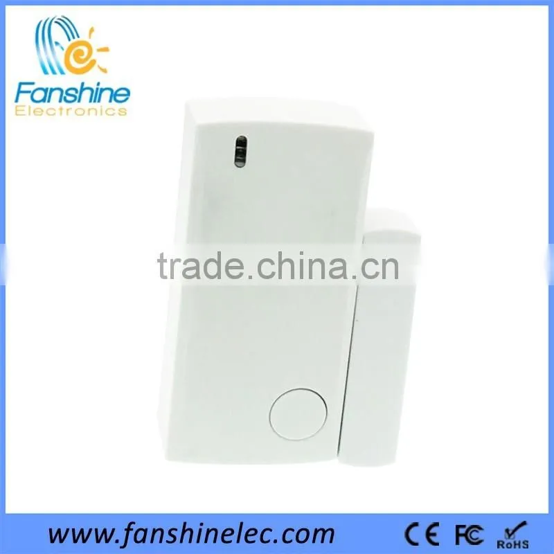 Fanshine Wireless Multi-function Door Sensor Magnetic Window Detector For Security Alarm System Automatic Door Sensor