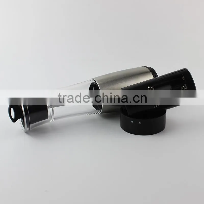 high quality automate Electric Gravity Pepper Mill black pepper mill one handed pepper mill