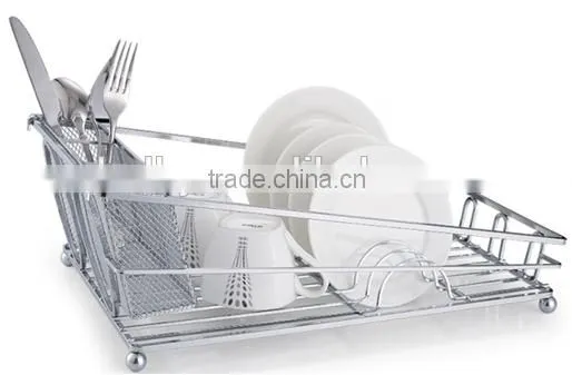 LBY silver-color kitchen dish rack (B)