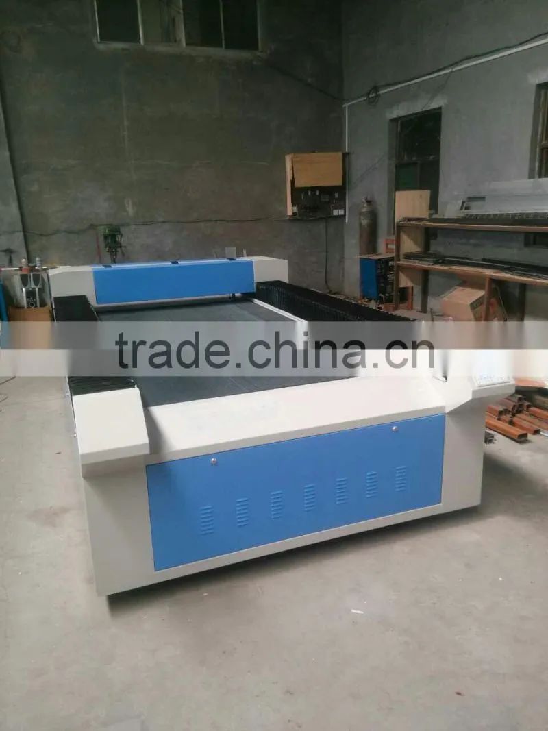 80w reci fabric cutting laser machine with auto focus G1325
