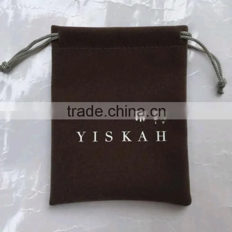 Custom Luxury custom embossed velvet pouch