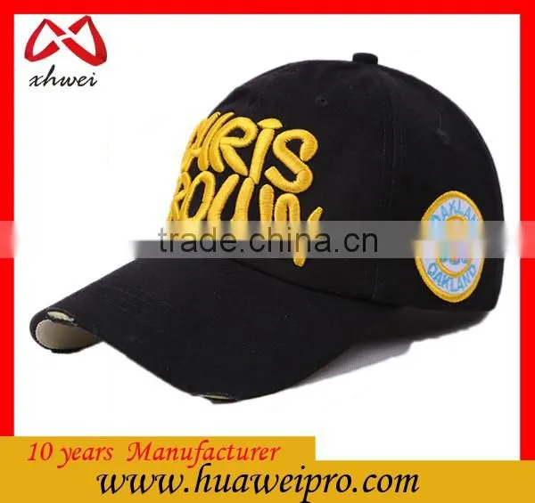 100% Polyester Hats and Caps Men Golf Caps Bulk Baseball Cap Custom Golf Hat