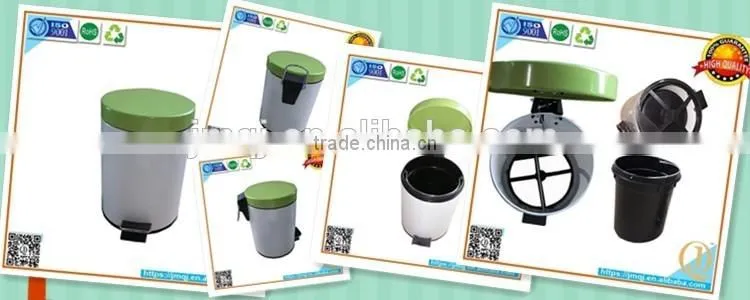 mini metal Iron pedal waste bin