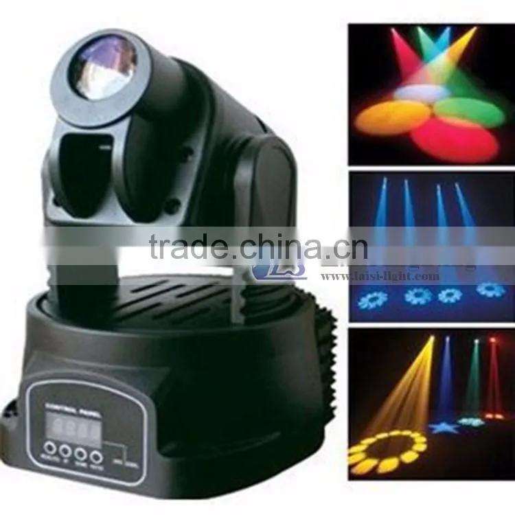 Hot Concert Event Lighting RGB 15W LED Moving Head Spot Light,Factory Cheap Price LED Moving head Spot Light