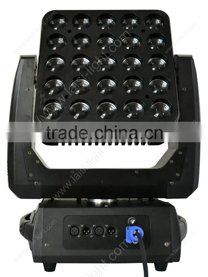 LED Beam Matrix 25pcs 15W RGBW 4in1LED matrix moving head light/ 25pcs led matrix moving head light