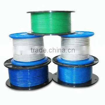 Hot Sell 1X19 Nylon Coated Steel Cable/ Wire Rope