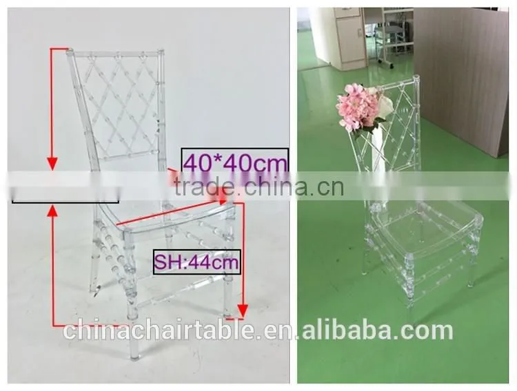 Top Quality And Good Appearance PC Resin Chiavari Chair