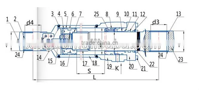 China high quality boom hydraulic cylinder excavator parts for PC1250