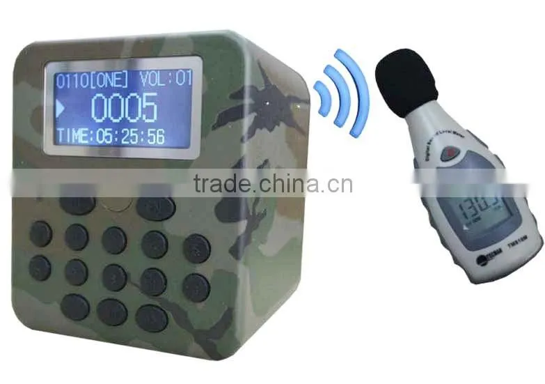 50W bird voice hunting caller crazy CB-798R with power-off timer