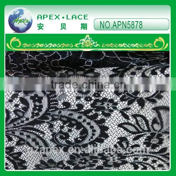 China new arrival design fancy fashion nylon embroidery lace