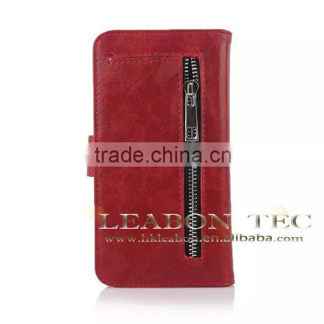 Best Selling Hot Chinese Products Supplier 2 in 1 Detachable Wallet and Phone Case for S6 Phone