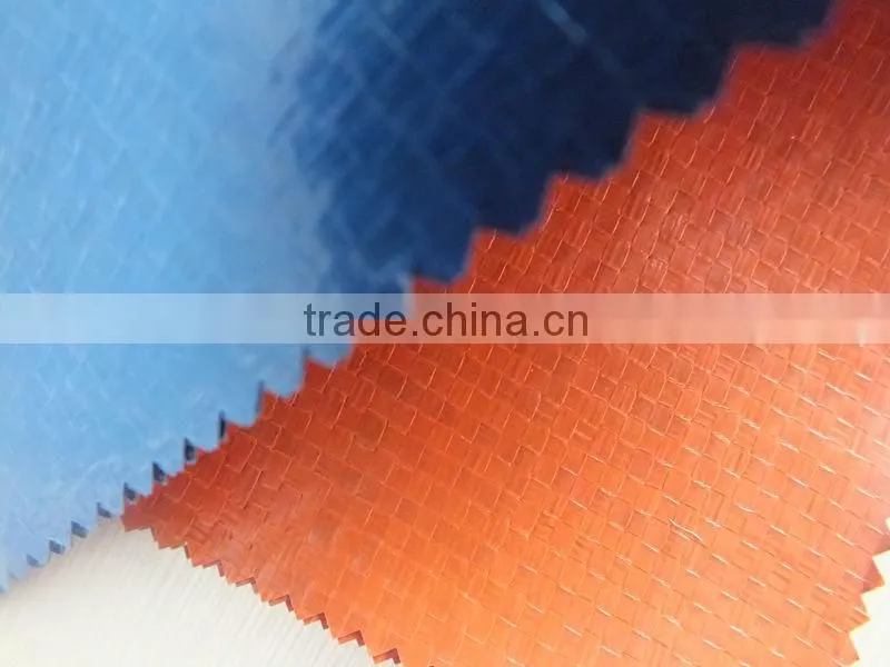 Trucks Tarp Cover Waterproof Plastic Blue Orange PP Tarpaulins for Ireland
