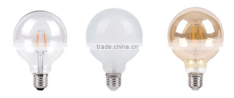 G95 G125 220V High Voltage Ceramic COB 6W LED Filament Bulb